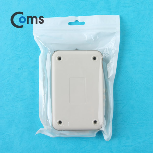 Coms 케이스 - 플라스틱 몰딩/띠형 12.3x8x2.8cm