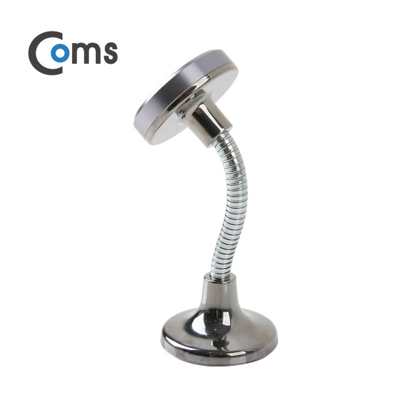 Coms 스마트폰 스탠드(바닥 고정) 10cm 자석 360도 회전