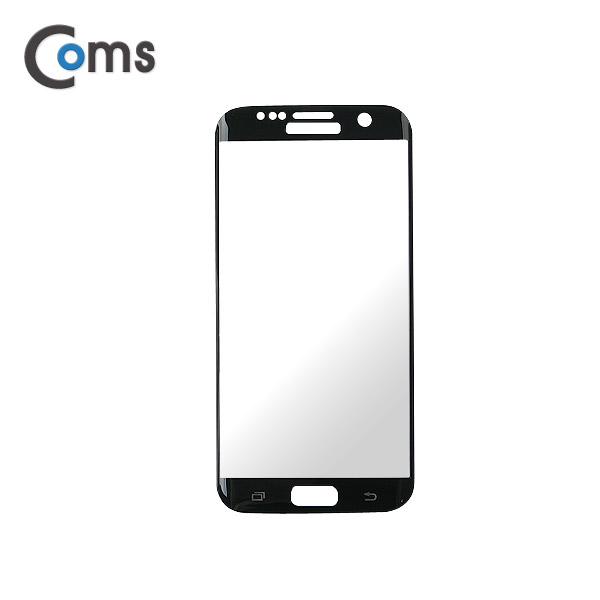 Coms 스마트폰 보호필름(갤7 Edge), BLACK