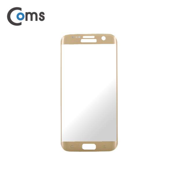 Coms 스마트폰 보호필름(갤 7 Edge), 전/후면 Gold/갤럭시