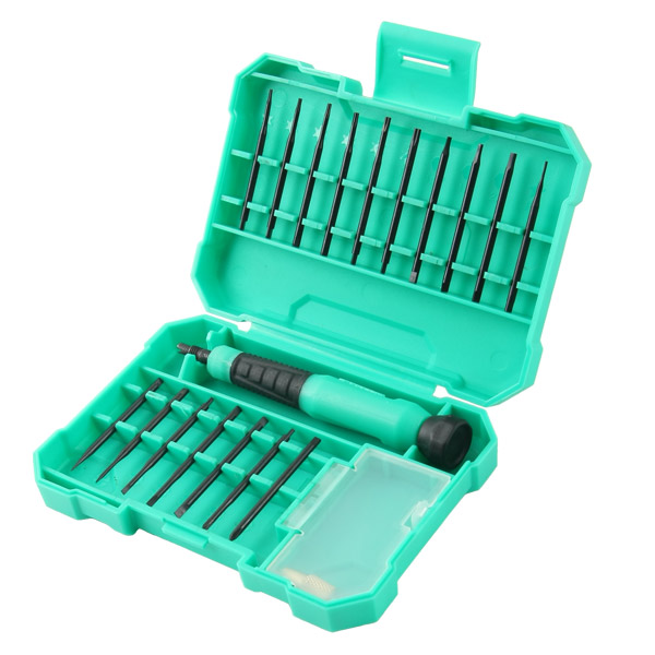 PROKIT (SD-9829M), 드라이버 세트(18 in 1) P2 비트(ios 기기전용) 포함