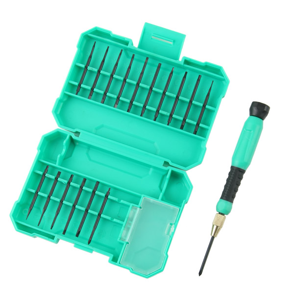 PROKIT (SD-9829M), 드라이버 세트(18 in 1) P2 비트(ios 기기전용) 포함