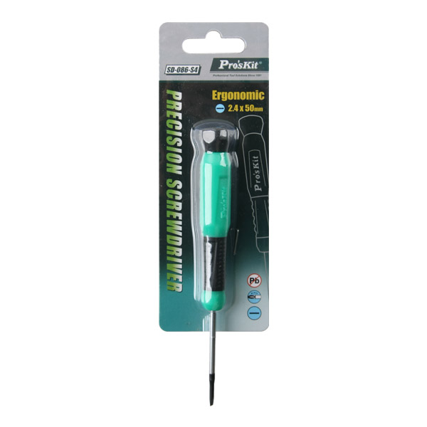 PROKIT (SD-086-S4), 정밀드라이버(-) 2.4 x 50mm