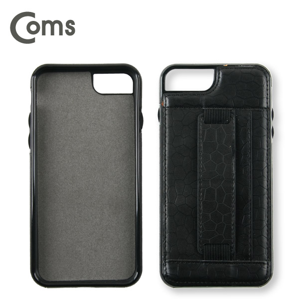 Coms 스마트폰 케이스(핑거그립), Black - ios Phone 7 Plus / 'A' 스마트폰/iOS 스마트폰