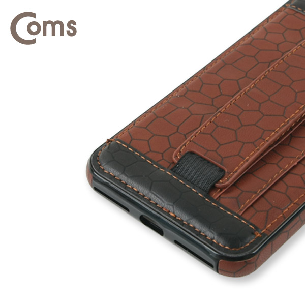 Coms 스마트폰 케이스(핑거그립), Brown - ios Phone 7 Plus / 'A' 스마트폰/iOS 스마트폰