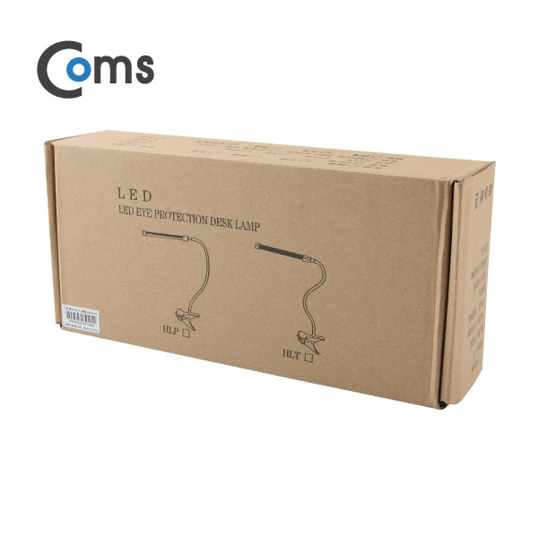 Coms USB 램프(LED바), 클립고정/Silver, 18cm 밝기/색상 조절