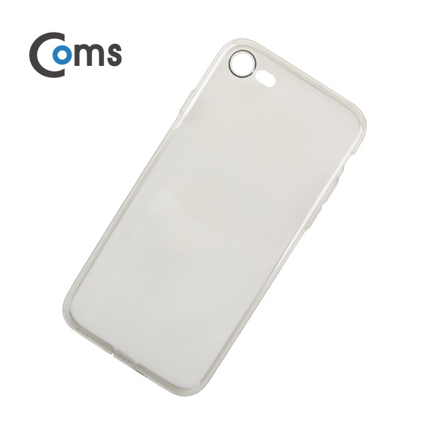 Coms 스마트폰 케이스(흑투명), 'A'사 스마트폰 7 전용/iOS 스마트폰