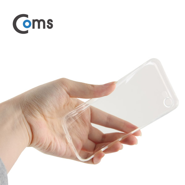 Coms 스마트폰 케이스(투명), 'A'사 스마트폰 7 전용/iOS 스마트폰
