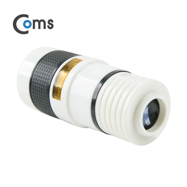 Coms 스마트폰 카메라 확대경, 확대줌(8x) 클립 고정(만능)