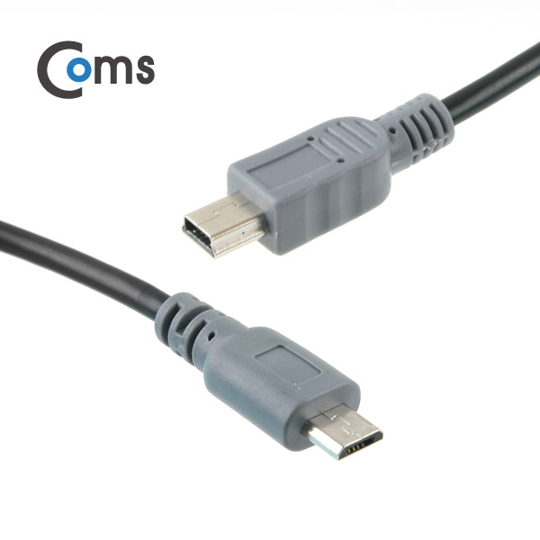 Coms Micro USB/Mini USB 케이블 25cm