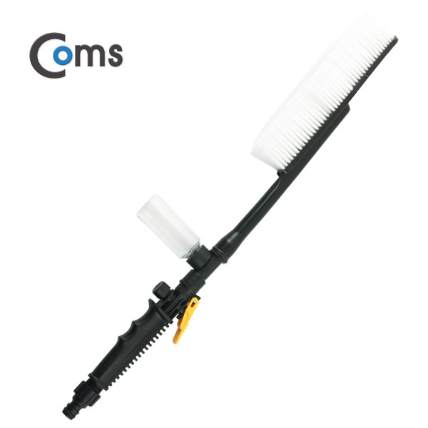 Coms 차량용 세차 브러쉬(나일론) - 조절손잡이/카샴푸 통