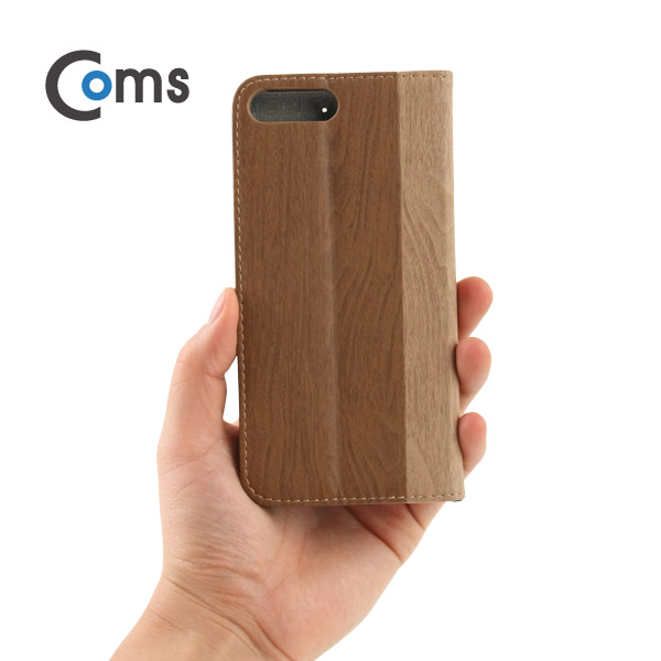 Coms 스마트폰 케이스(우드컬러), Light/Dark - 'A'사 스마트폰 7 Plus/iOS 스마트폰
