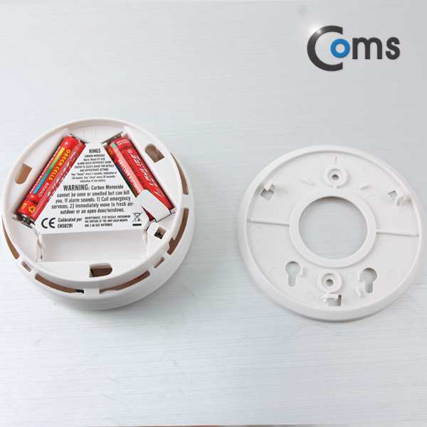 Coms 일산화탄소 측정기/경보/감지기/LCD내장 / AA 배터리사용(미포함)