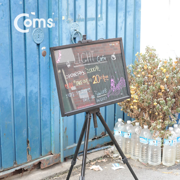 Coms LED 형광 보드판 / 네온보드 / 블랙보드 40x60cm