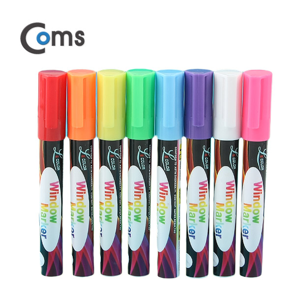 Coms 형광 마킹펜/블랙보드 마카/ 8색상