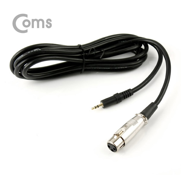 Coms 마이크 콘덴서형 / 스튜디오 녹음형 마이크 / 골드+블랙