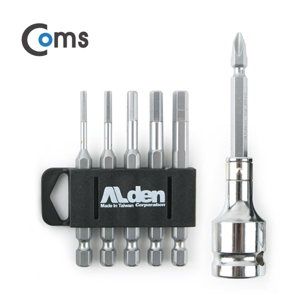 Coms 육각비트 세트 (2.5/3/4/5/6mm)