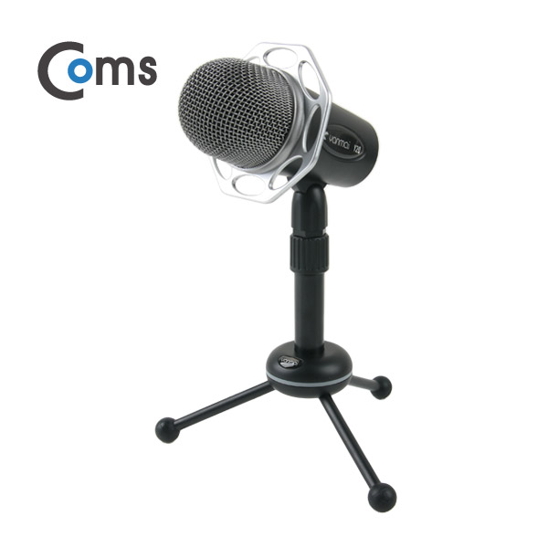 Coms 마이크 콘덴서형, Black