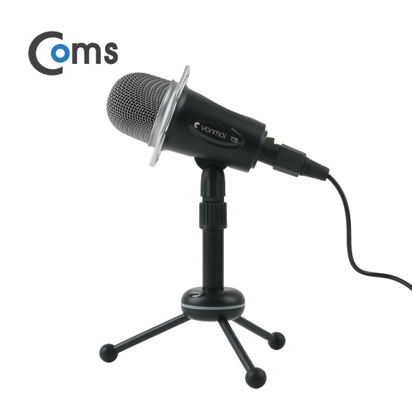 Coms 마이크 콘덴서형, Black