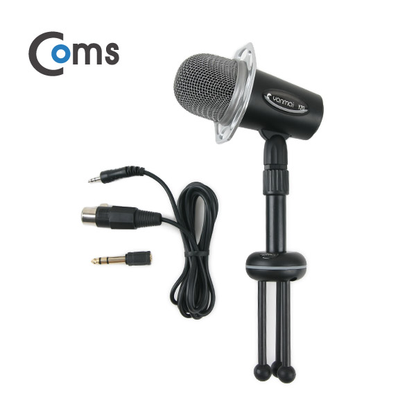 Coms 마이크 콘덴서형, Black