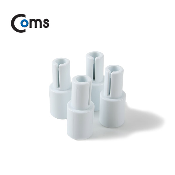 Coms-기둥2.5B (2.5cmx4ea/화이트) / 모니터 스탠드 높이조절-기둥