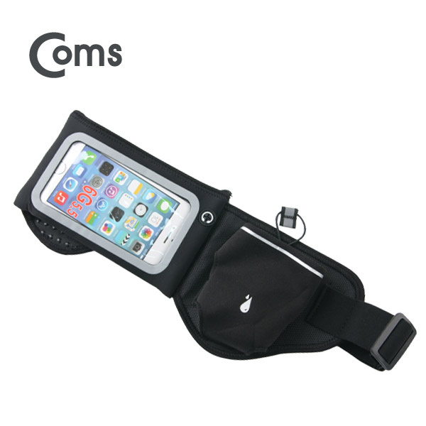 Coms 레저용 포켓, 스마트폰보관/5.5형 - 허리벨트/파우치형