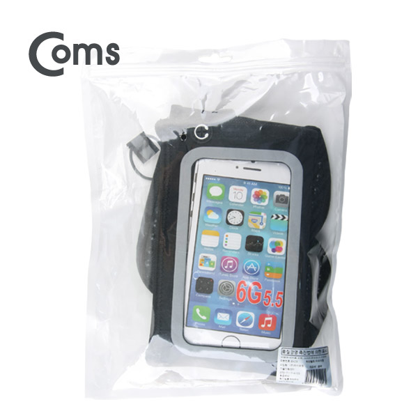 Coms 레저용 포켓, 스마트폰보관/5.5형 - 허리벨트/파우치형