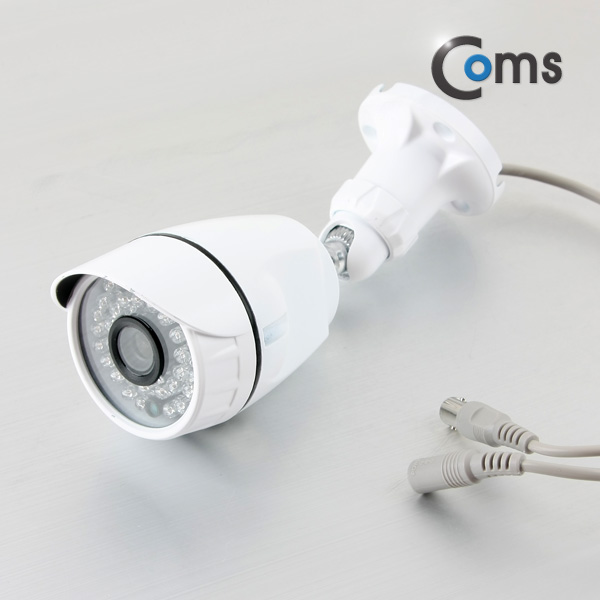 Coms CCTV 키트#2 4채널 패키지(DVR+실외용카메라*4EA+케이블)AHD 1080P지원/200만화소