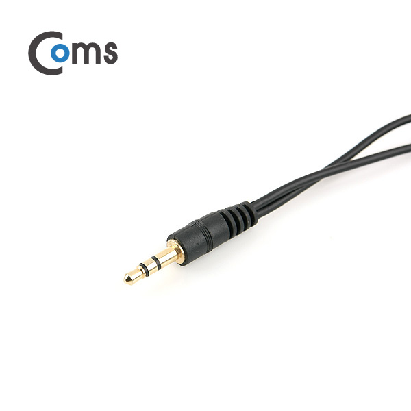 Coms 스테레오 케이블 (Y형) 20cm / Dual 볼륨조절/Stereo