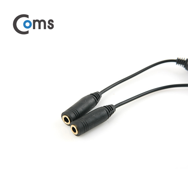 Coms 스테레오 케이블 (Y형) 20cm / Dual 볼륨조절/Stereo