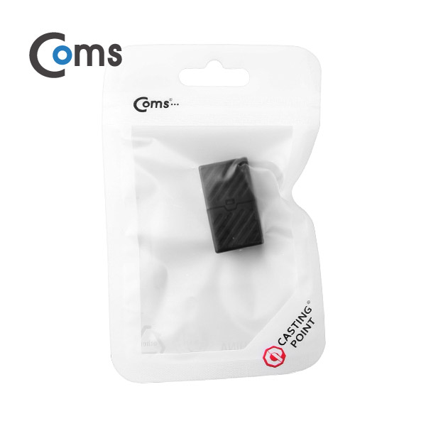 Coms 커플러(RJ45) I형 8P8C, INLINE Cat6/Black