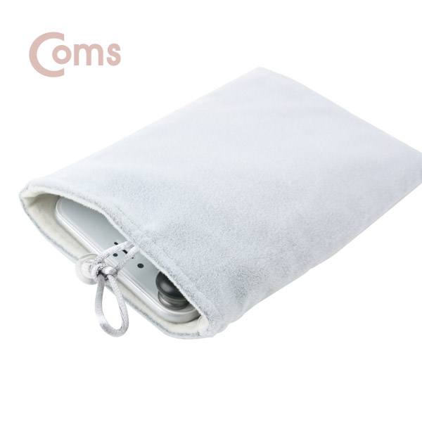 Coms 포켓형 파우치, 중형/Gray, 108mm x 170mm