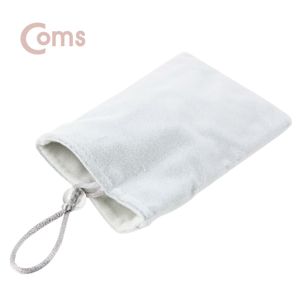 Coms 포켓형 파우치, 소형/Gray, 85mm x 134mm