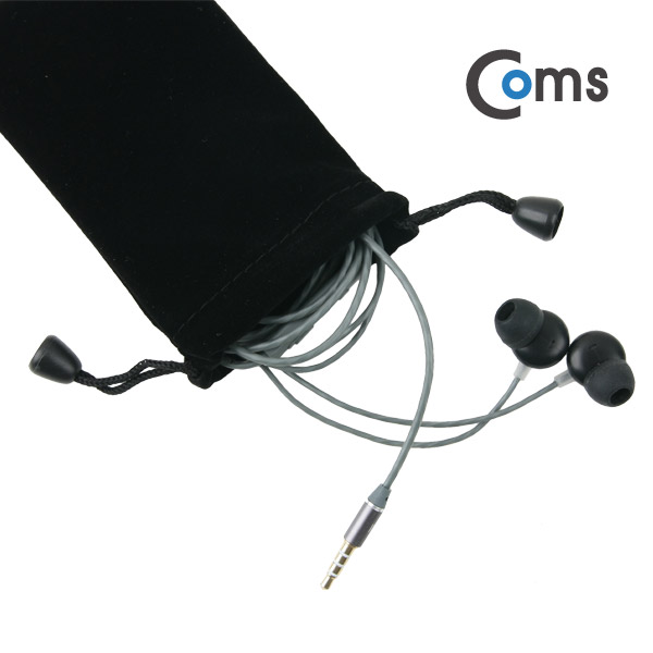 Coms 포켓형 파우치, 소형/Black ( 70 x 122 mm )