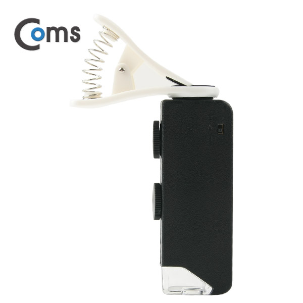 Coms 스마트폰 현미경(만능 Clip), 위폐감별 - 60~100X