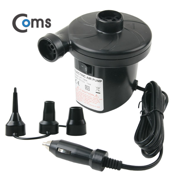 Coms 차량용 시가잭(시거잭)/DC 전원 에어펌프 / 75W