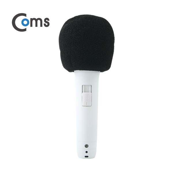 Coms 고감도 마이크 / 캐논-3.5mm 커넥터 / 화이트 / 케이블 2.4M
