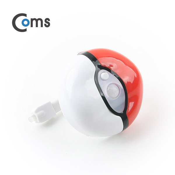 Coms 램프(센서 감지형) 화장실변기 야간등(걸이형/포켓몬 볼)