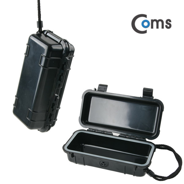 Coms 충격방지 하드케이스(Plastic), 18.5x9x6.5cm