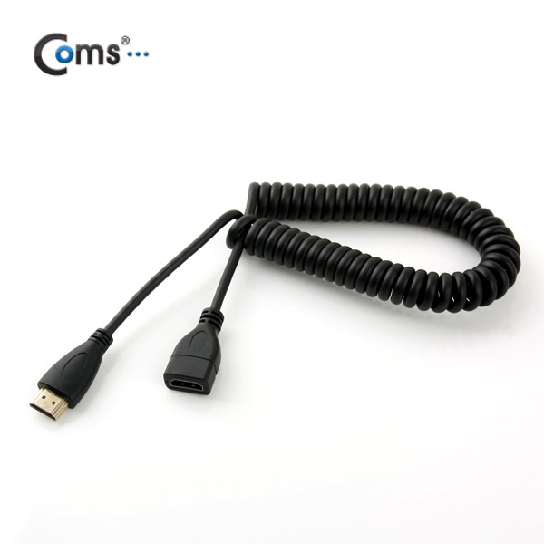 Coms HDMI 케이블(V1.4/스프링) 30cm ~ 1M