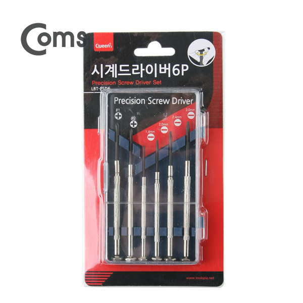Coms 시계드라이버6P (LBT-PSD6)