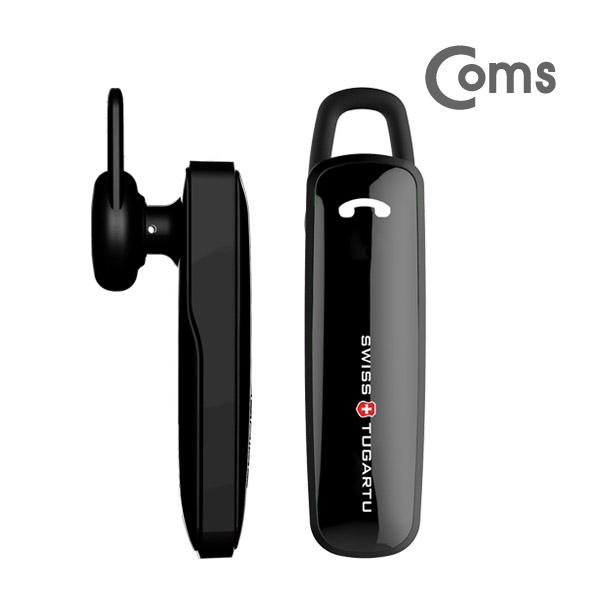 Coms 스위스 투가르투 블루투스 모노 이어셋 / v4.1+EDR / 블랙