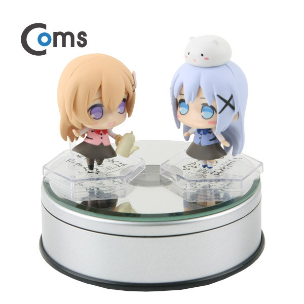 Coms 진열품 전시 회전스탠드 - LED 조명/지름(11.5mm)