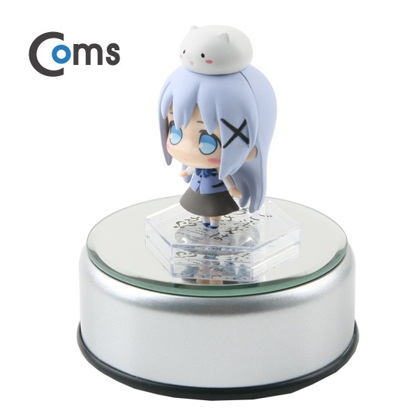 Coms 진열품 전시 회전스탠드 - LED 조명/지름(9.5mm)