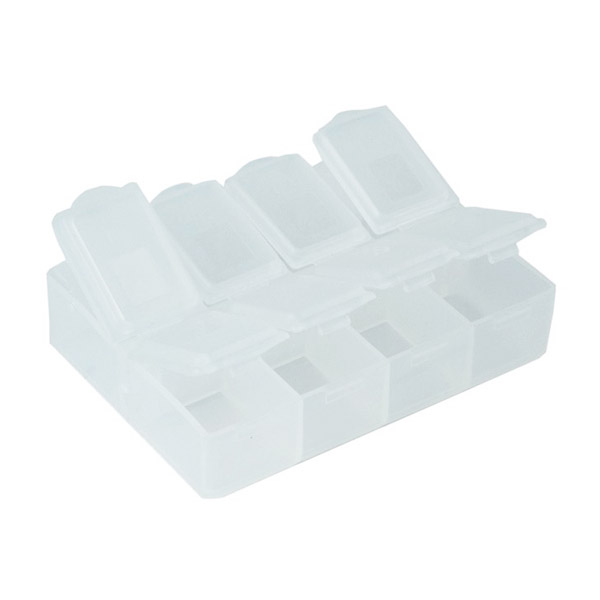 PROKIT 다용도 PVC 수납함 (8분배) 79x61x21mm