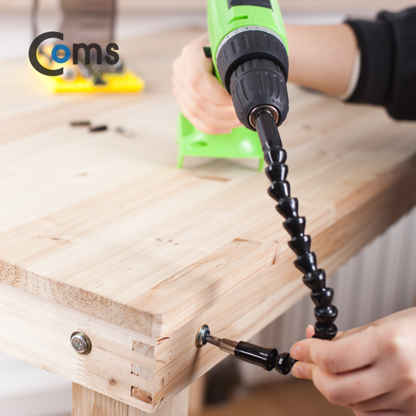 Coms 플렉시블비트(스매쉬)코브라, 육각, 검정