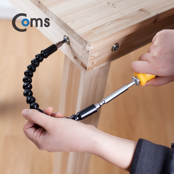 Coms 플렉시블비트(스매쉬)코브라, 육각, 검정