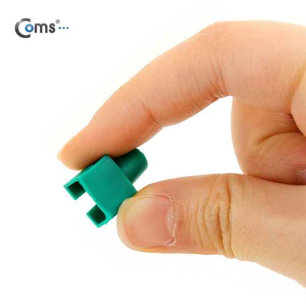 Coms 부트(사각) 녹색, 1봉 - 100ea