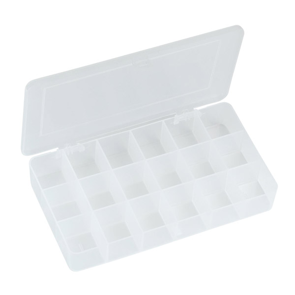 PROKIT 다용도 PVC 수납함 18분배, 210x119x32mm