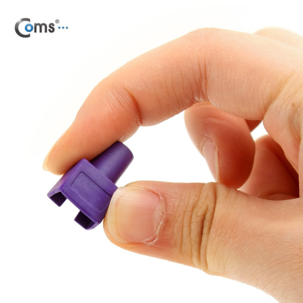 Coms 부트(사각) 보라, 1봉 - 100ea